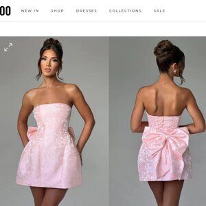 Elenora Mini Dress - Blush